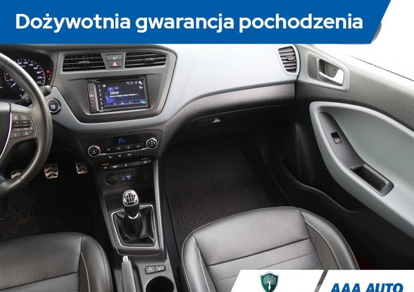 Hyundai i20 cena 50000 przebieg: 52280, rok produkcji 2016 z Działoszyn małe 301